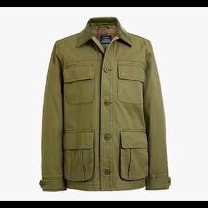 J. Crew Flannel Lined Barn Jacket